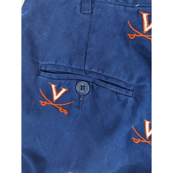 Pennington and Bailes UVA Virginia Cavaliers Mascot Stadium Pants Size 30 NCAA - Picture 9 of 13
